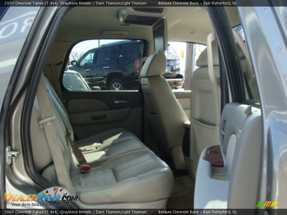 2007 Chevrolet Tahoe LT 4x4 Graystone Metallic / Dark Titanium/Light Titanium Photo #12