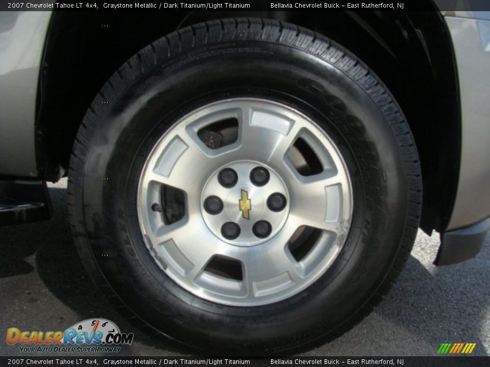 2007 Chevrolet Tahoe LT 4x4 Graystone Metallic / Dark Titanium/Light Titanium Photo #14