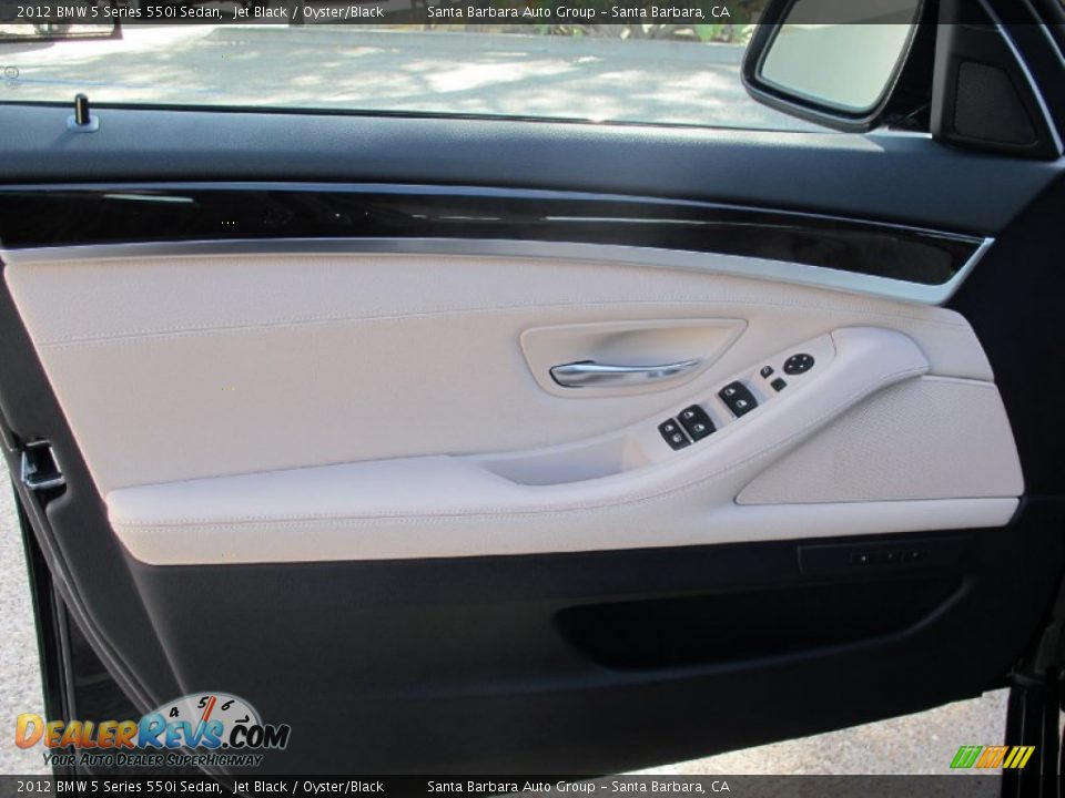 Door Panel of 2012 BMW 5 Series 550i Sedan Photo #6