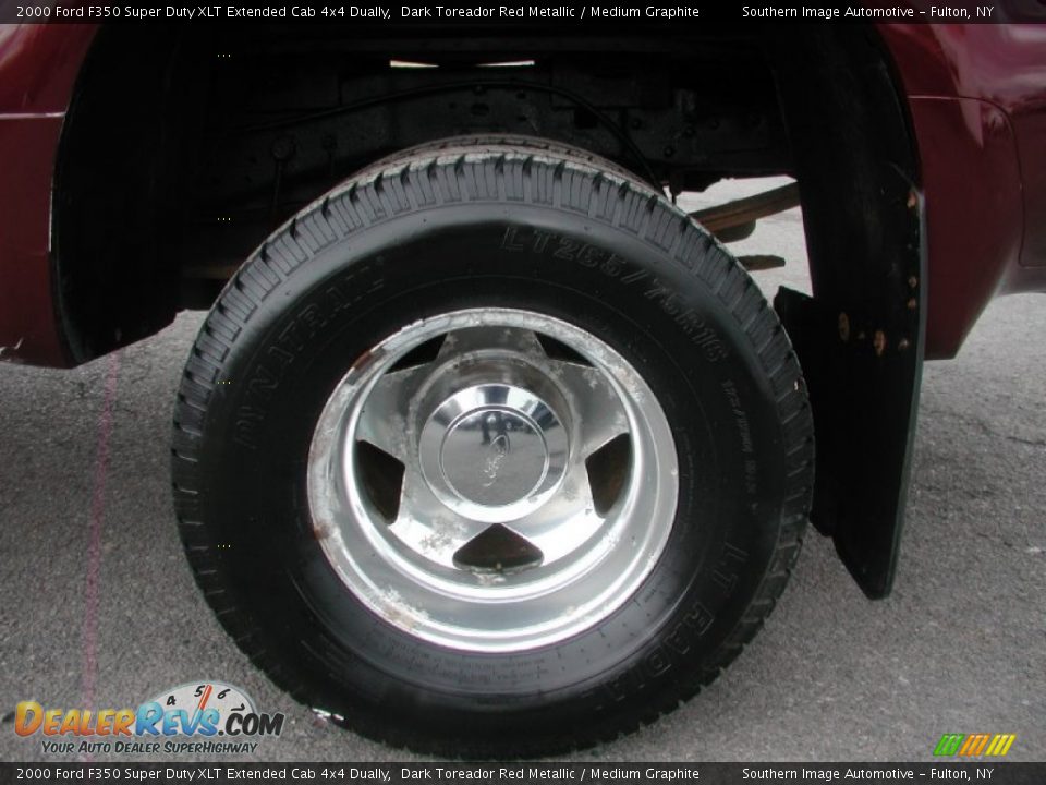 2000 Ford F350 Super Duty XLT Extended Cab 4x4 Dually Wheel Photo #24