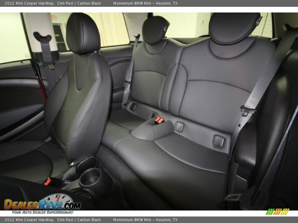Carbon Black Interior - 2012 Mini Cooper Hardtop Photo #12
