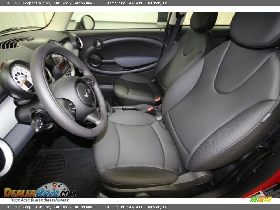 Front Seat of 2012 Mini Cooper Hardtop Photo #3