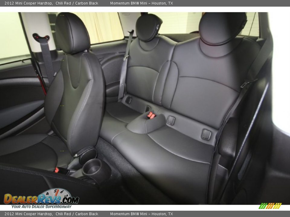 2012 Mini Cooper Hardtop Chili Red / Carbon Black Photo #12