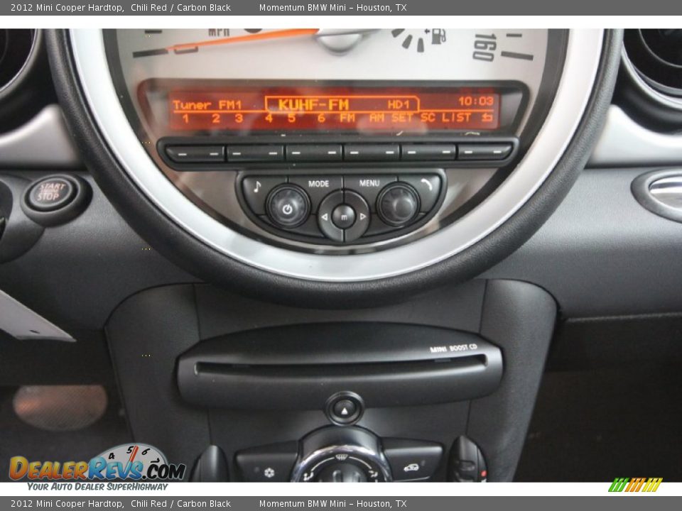 2012 Mini Cooper Hardtop Chili Red / Carbon Black Photo #15