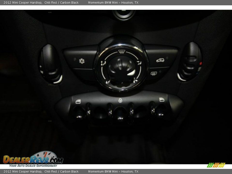 2012 Mini Cooper Hardtop Chili Red / Carbon Black Photo #16