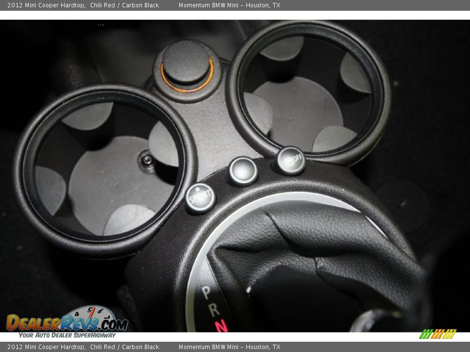 2012 Mini Cooper Hardtop Chili Red / Carbon Black Photo #17