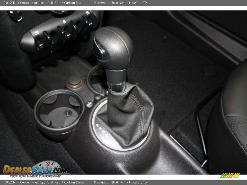 2012 Mini Cooper Hardtop Chili Red / Carbon Black Photo #18