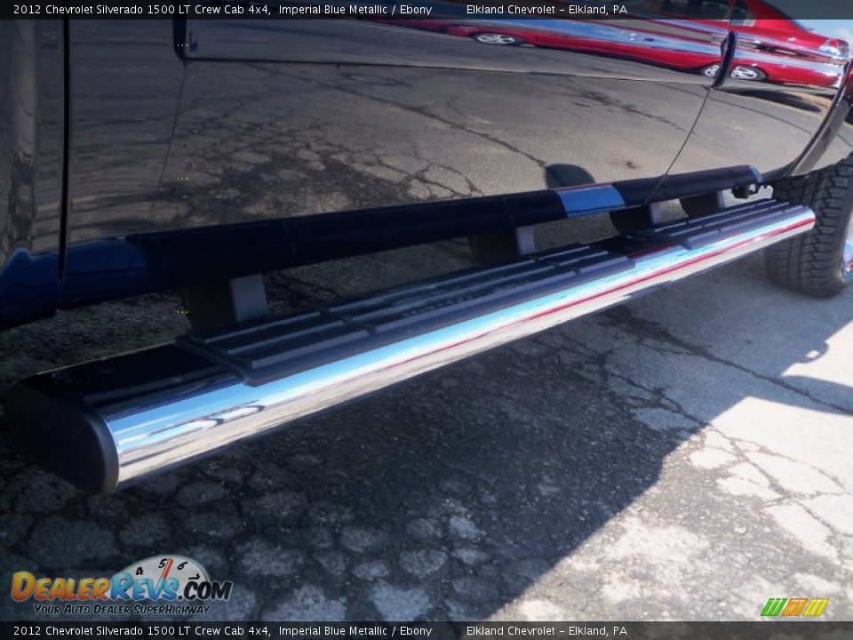 2012 Chevrolet Silverado 1500 LT Crew Cab 4x4 Imperial Blue Metallic / Ebony Photo #11