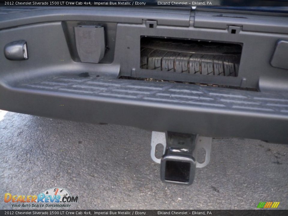 2012 Chevrolet Silverado 1500 LT Crew Cab 4x4 Imperial Blue Metallic / Ebony Photo #12
