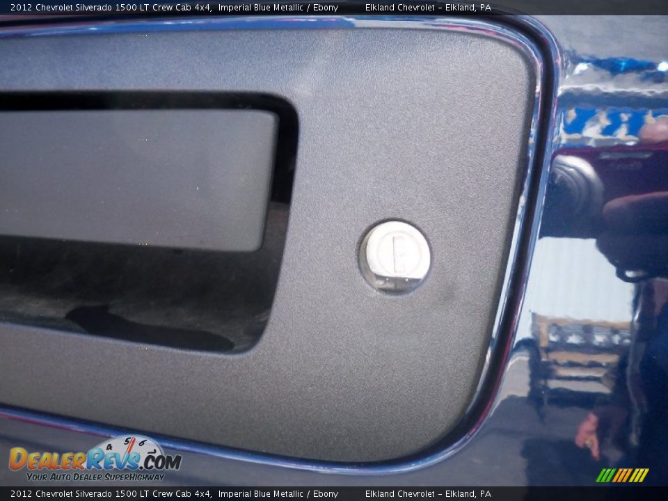 2012 Chevrolet Silverado 1500 LT Crew Cab 4x4 Imperial Blue Metallic / Ebony Photo #13