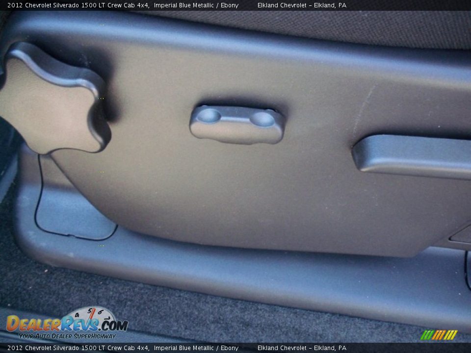 2012 Chevrolet Silverado 1500 LT Crew Cab 4x4 Imperial Blue Metallic / Ebony Photo #26