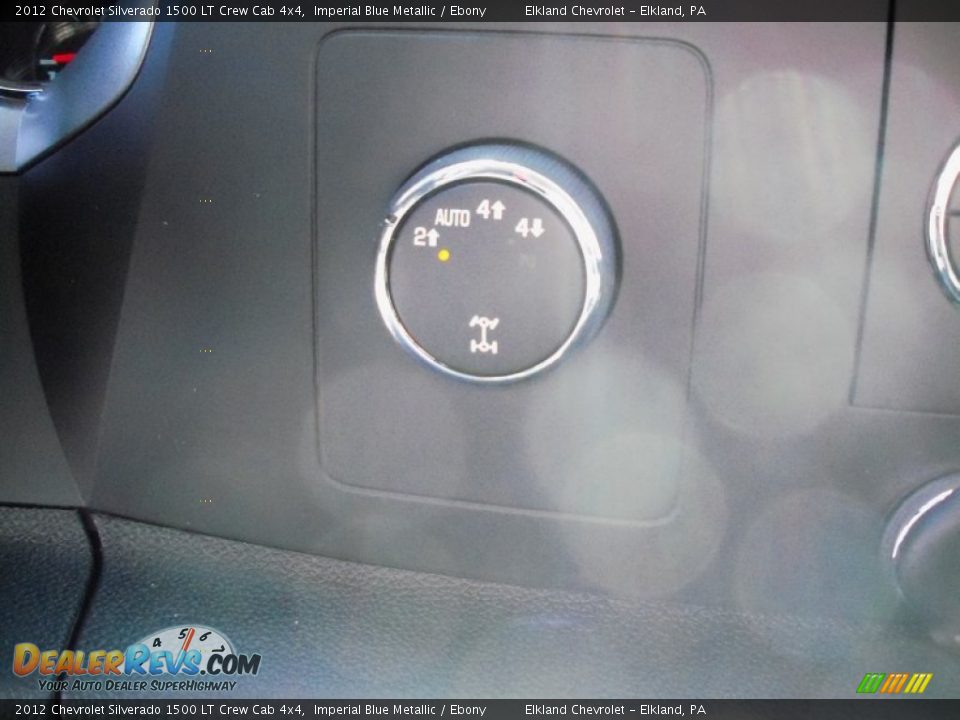 2012 Chevrolet Silverado 1500 LT Crew Cab 4x4 Imperial Blue Metallic / Ebony Photo #31