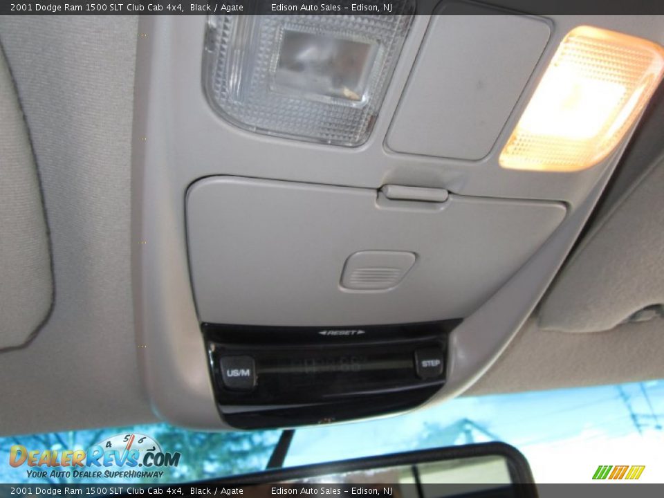 2001 Dodge Ram 1500 SLT Club Cab 4x4 Black / Agate Photo #26