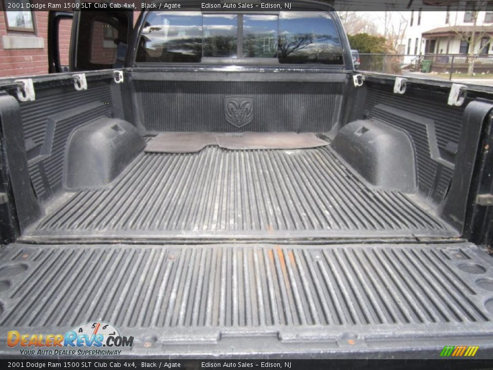 2001 Dodge Ram 1500 SLT Club Cab 4x4 Black / Agate Photo #27