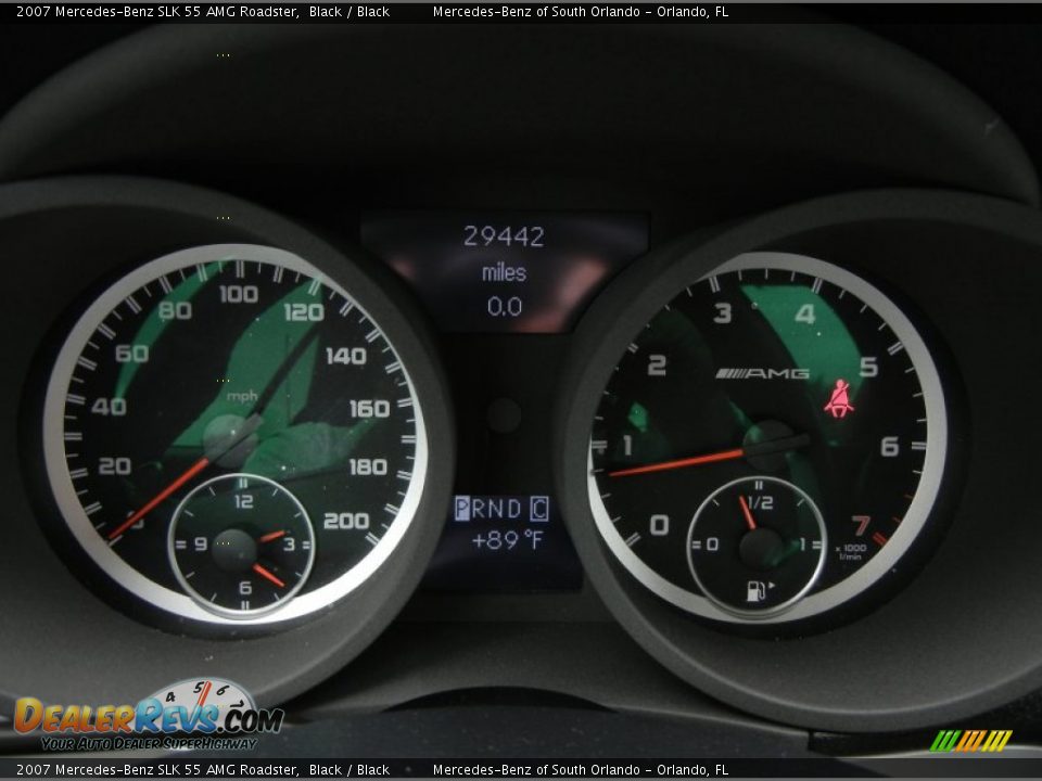 2007 Mercedes-Benz SLK 55 AMG Roadster Gauges Photo #24