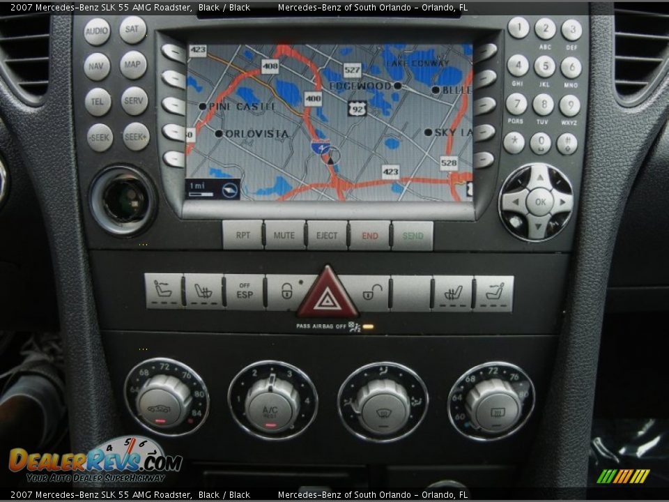 Navigation of 2007 Mercedes-Benz SLK 55 AMG Roadster Photo #26