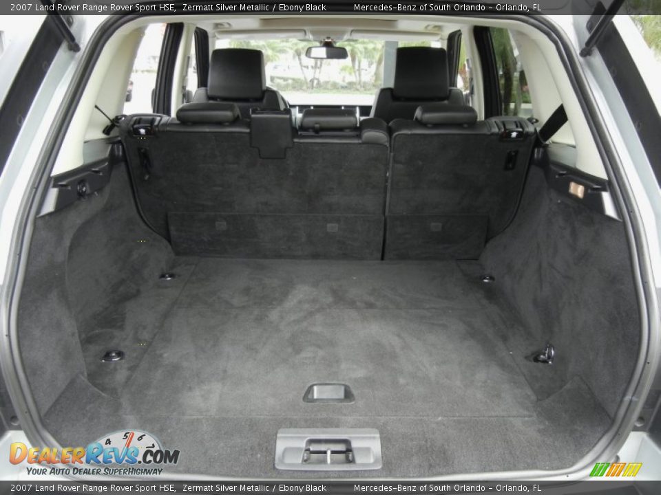2007 Land Rover Range Rover Sport HSE Zermatt Silver Metallic / Ebony Black Photo #30