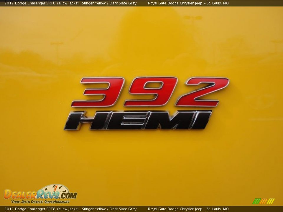 2012 Dodge Challenger SRT8 Yellow Jacket Logo Photo #9