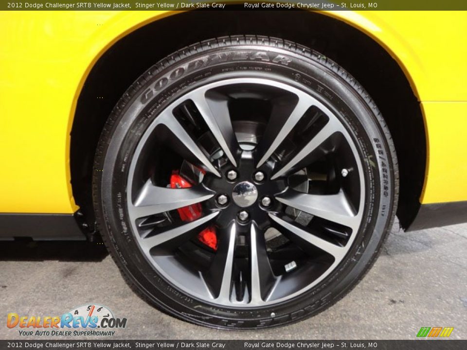 2012 Dodge Challenger SRT8 Yellow Jacket Wheel Photo #21