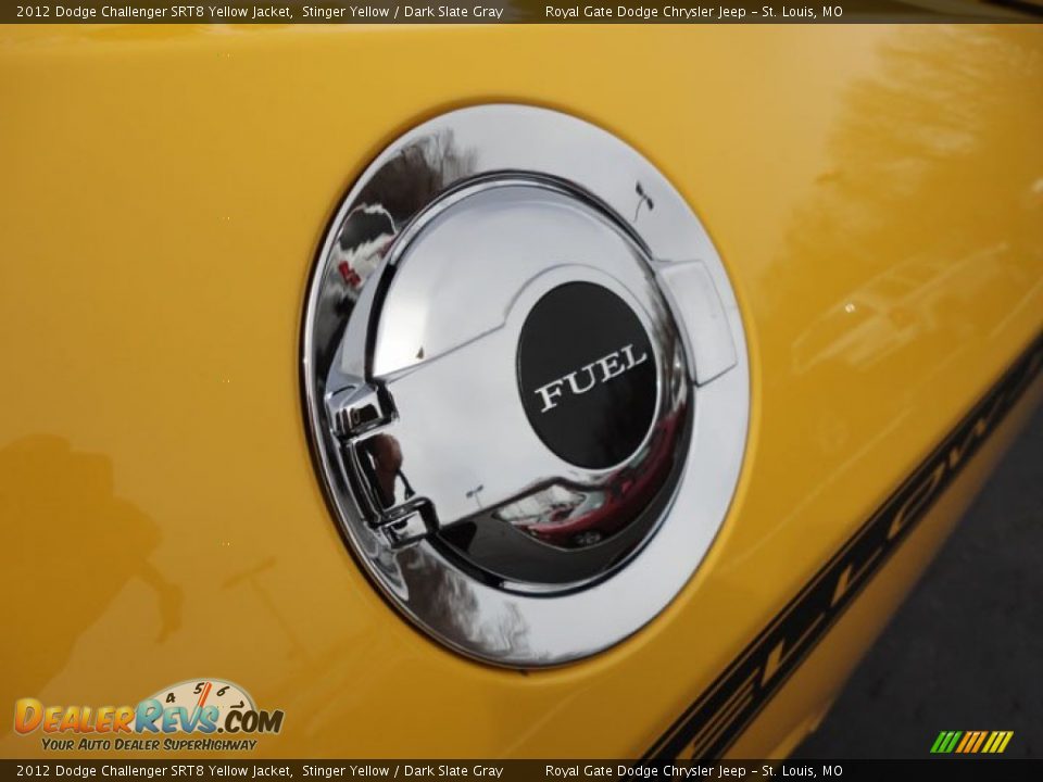 2012 Dodge Challenger SRT8 Yellow Jacket Stinger Yellow / Dark Slate Gray Photo #24