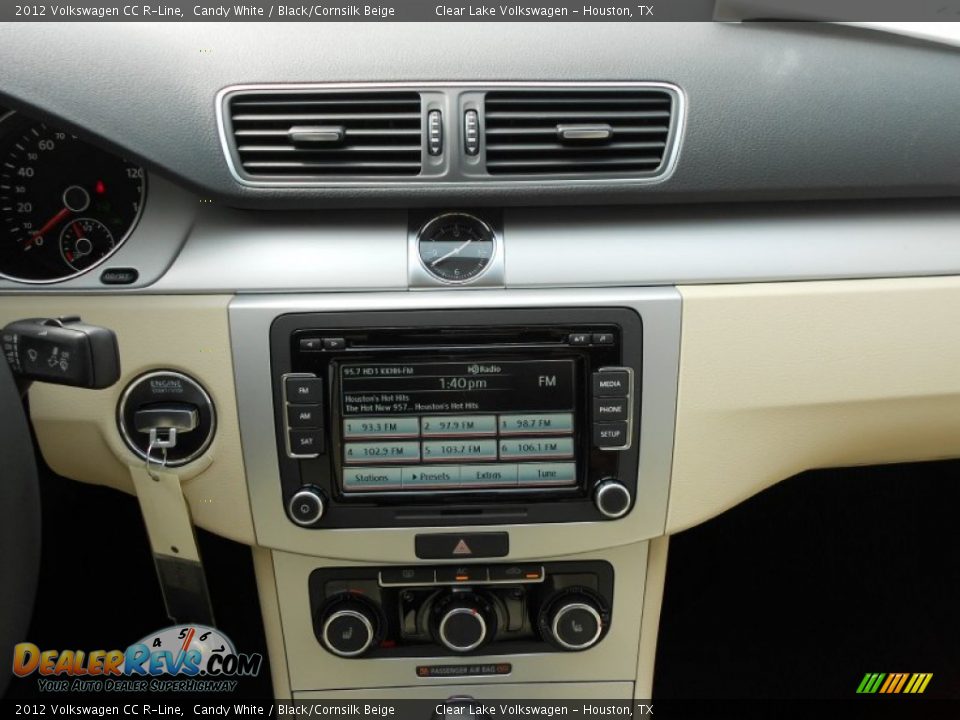 Controls of 2012 Volkswagen CC R-Line Photo #17