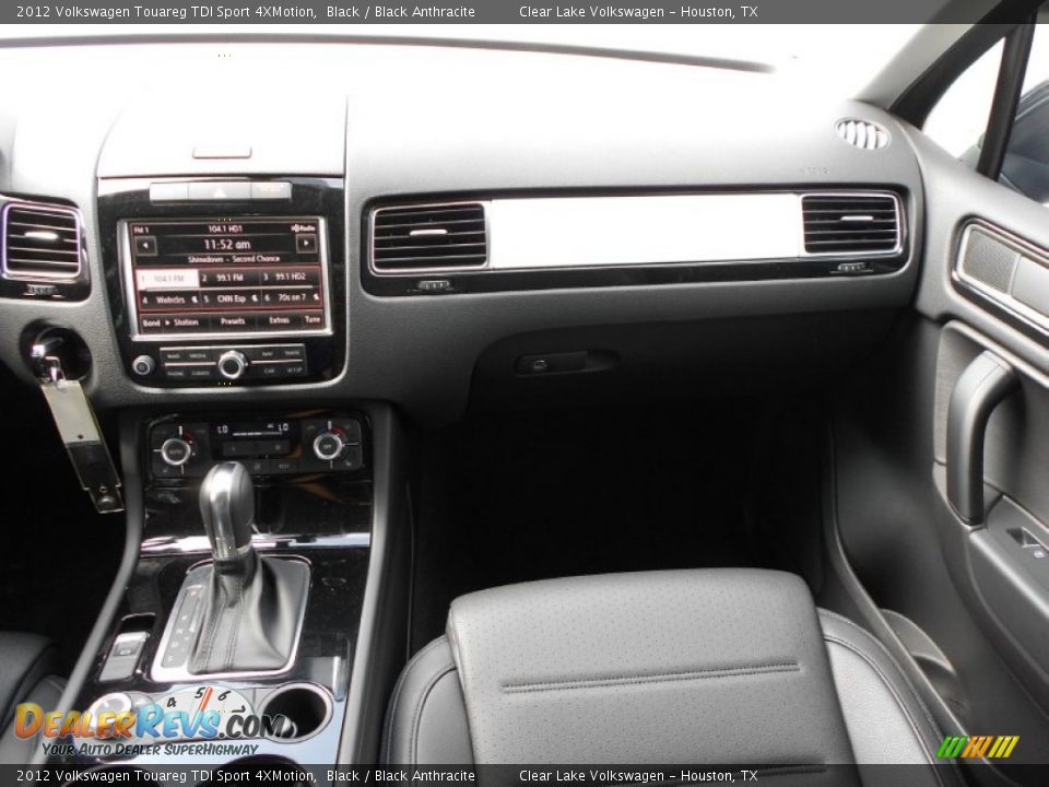 2012 Volkswagen Touareg TDI Sport 4XMotion Black / Black Anthracite Photo #15