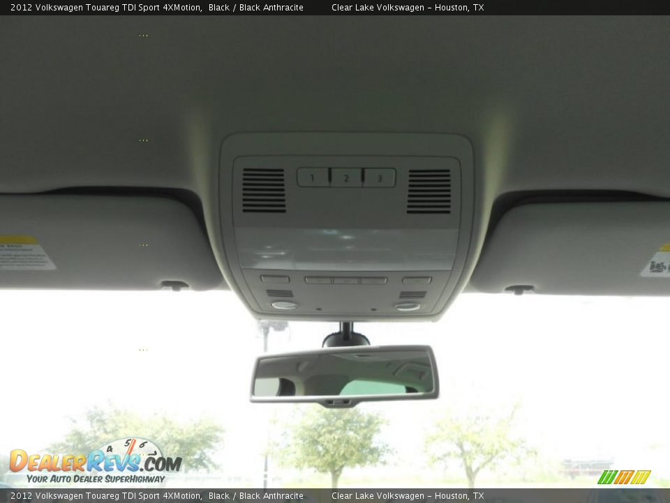 2012 Volkswagen Touareg TDI Sport 4XMotion Black / Black Anthracite Photo #19