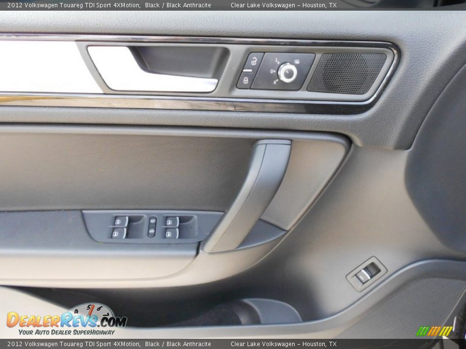 2012 Volkswagen Touareg TDI Sport 4XMotion Black / Black Anthracite Photo #21