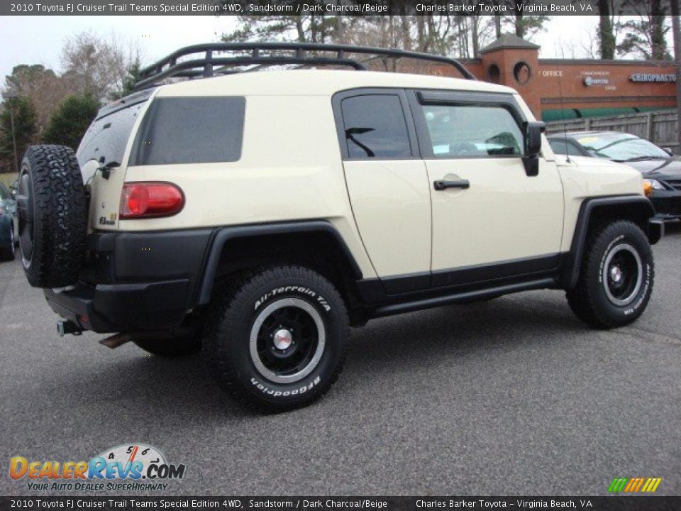 2010 Toyota FJ Cruiser Trail Teams Special Edition 4WD Sandstorm / Dark Charcoal/Beige Photo #3