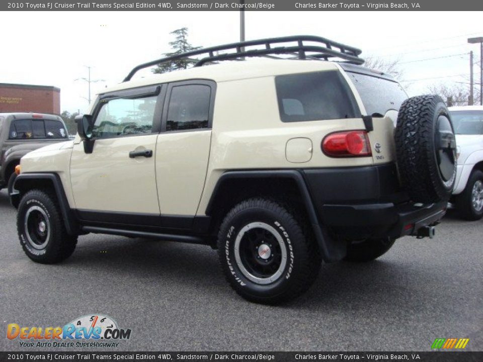 2010 Toyota FJ Cruiser Trail Teams Special Edition 4WD Sandstorm / Dark Charcoal/Beige Photo #5