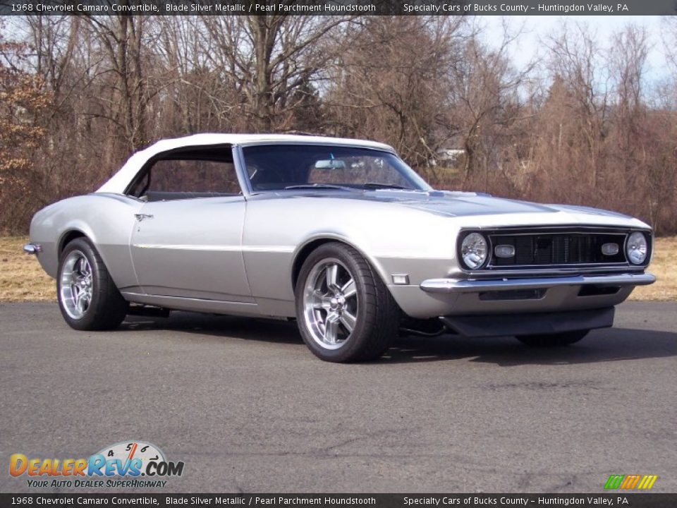 Front 3/4 View of 1968 Chevrolet Camaro Convertible Photo #1