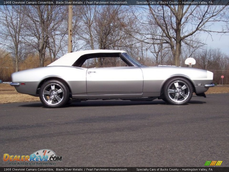 Blade Silver Metallic 1968 Chevrolet Camaro Convertible Photo #4