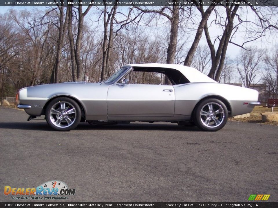 Blade Silver Metallic 1968 Chevrolet Camaro Convertible Photo #16
