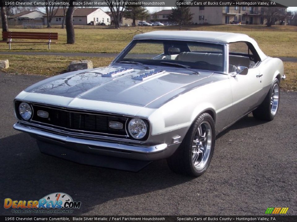 Front 3/4 View of 1968 Chevrolet Camaro Convertible Photo #23