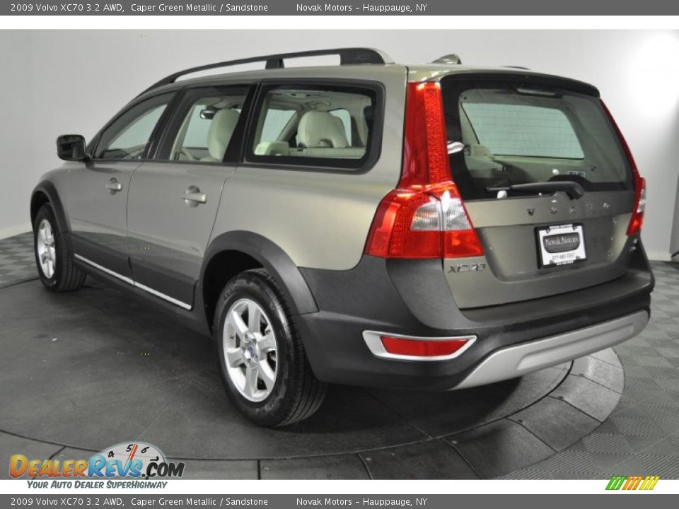 2009 Volvo XC70 3.2 AWD Caper Green Metallic / Sandstone Photo #3