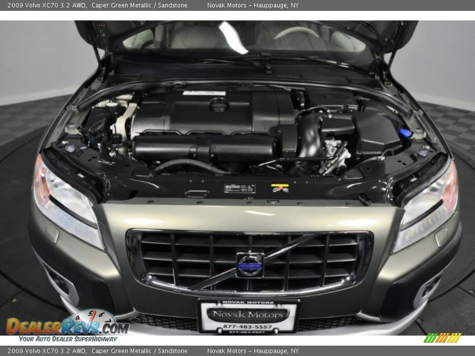 2009 Volvo XC70 3.2 AWD Caper Green Metallic / Sandstone Photo #9