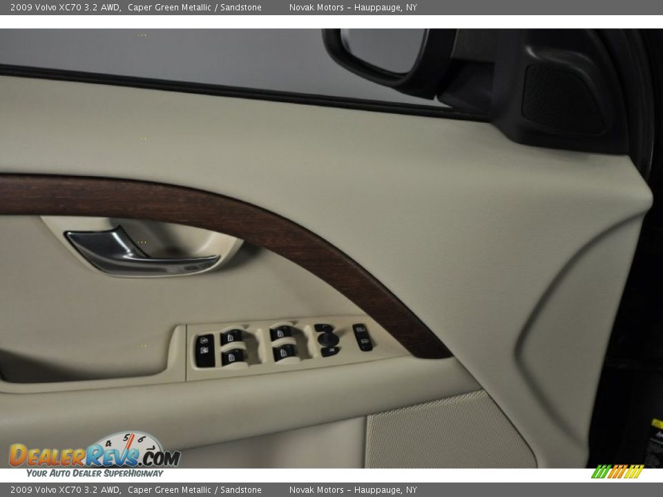 2009 Volvo XC70 3.2 AWD Caper Green Metallic / Sandstone Photo #11