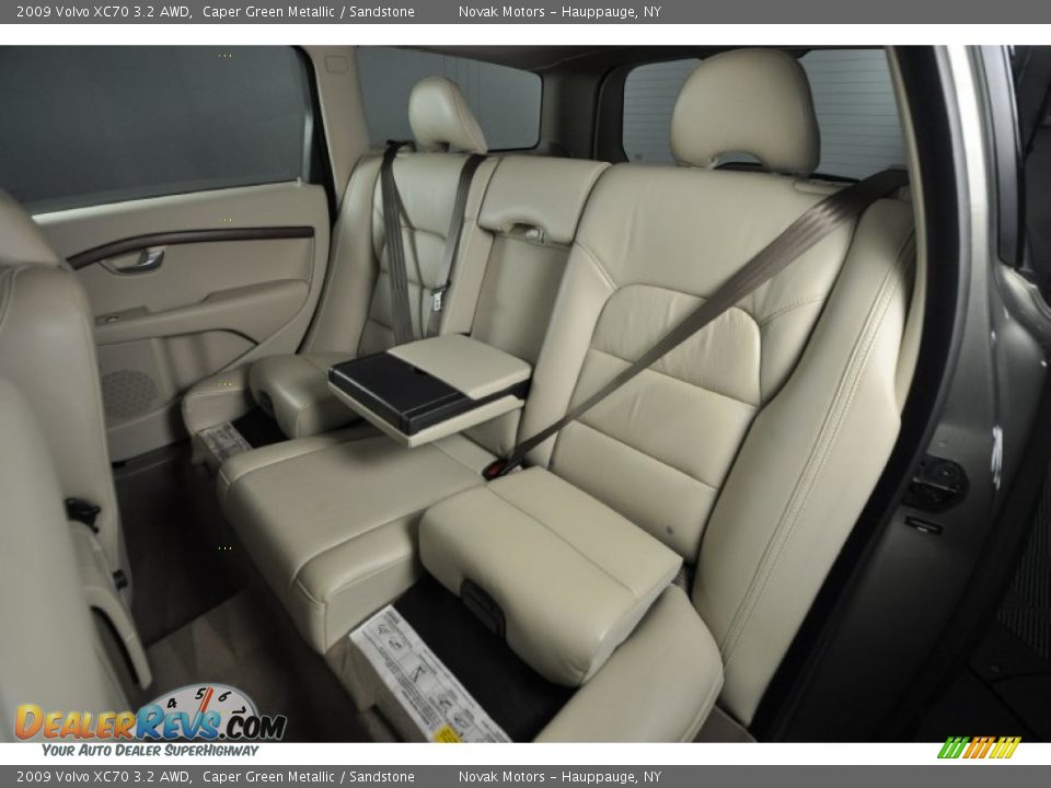 2009 Volvo XC70 3.2 AWD Caper Green Metallic / Sandstone Photo #19