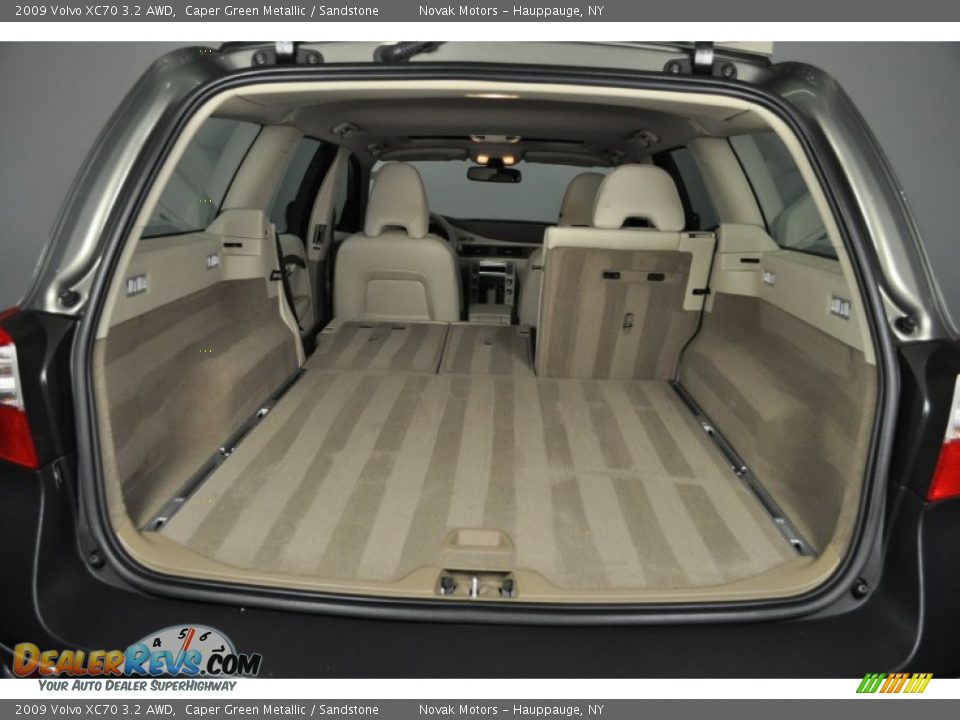 2009 Volvo XC70 3.2 AWD Caper Green Metallic / Sandstone Photo #21