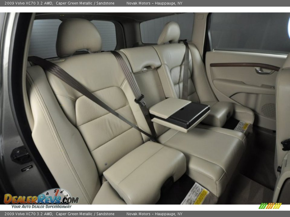 2009 Volvo XC70 3.2 AWD Caper Green Metallic / Sandstone Photo #25