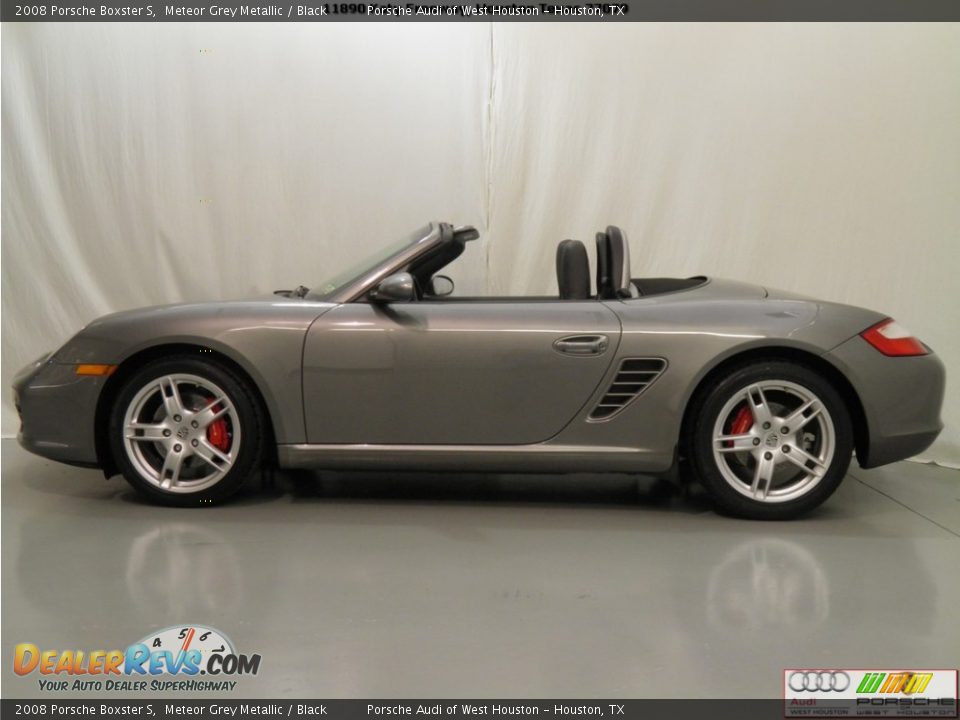 2008 Porsche Boxster S Meteor Grey Metallic / Black Photo #5