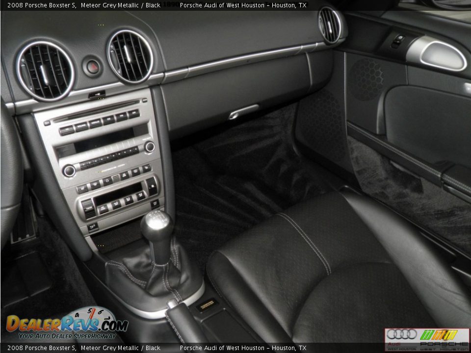 2008 Porsche Boxster S Meteor Grey Metallic / Black Photo #9