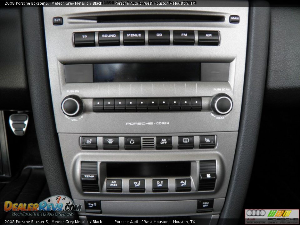 2008 Porsche Boxster S Meteor Grey Metallic / Black Photo #10