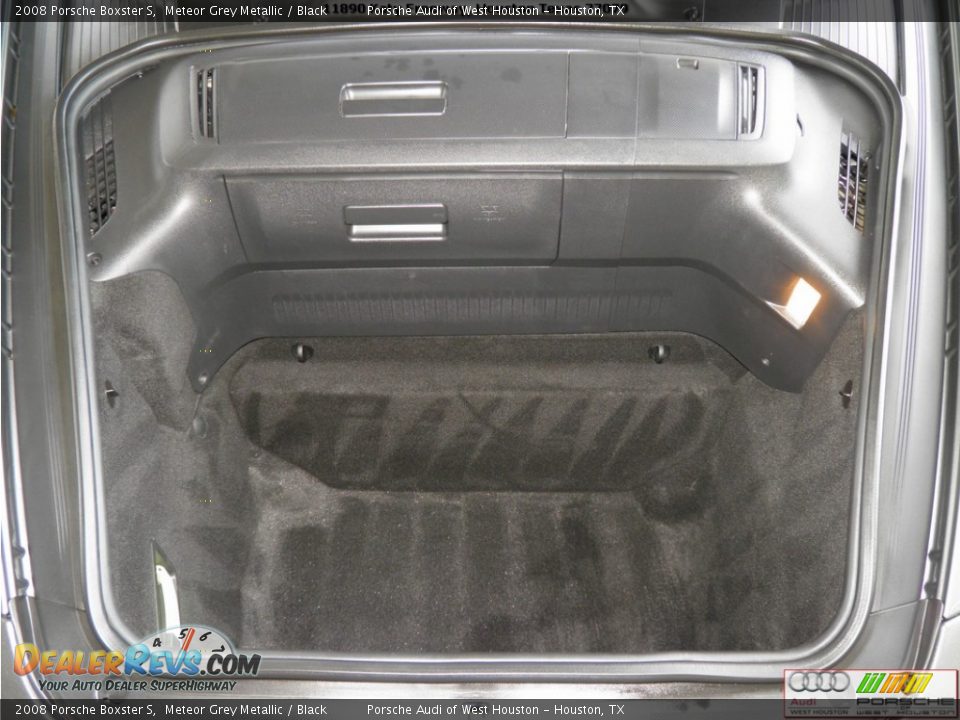 2008 Porsche Boxster S Meteor Grey Metallic / Black Photo #13