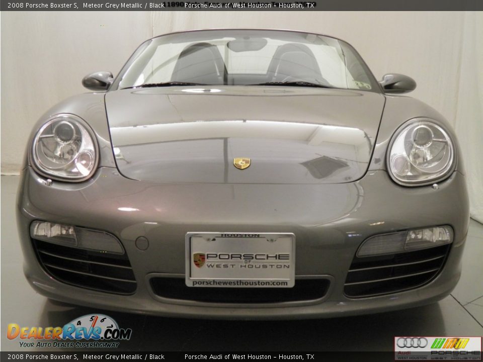 2008 Porsche Boxster S Meteor Grey Metallic / Black Photo #15