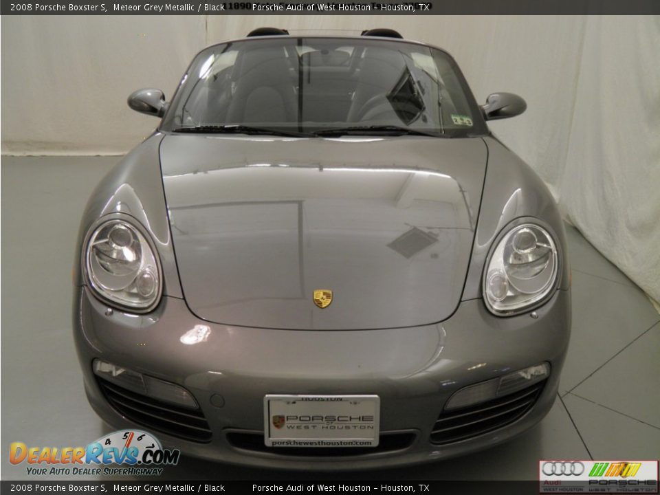 2008 Porsche Boxster S Meteor Grey Metallic / Black Photo #16