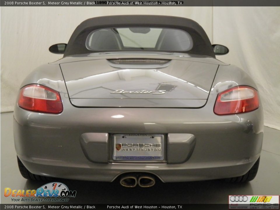 2008 Porsche Boxster S Meteor Grey Metallic / Black Photo #17