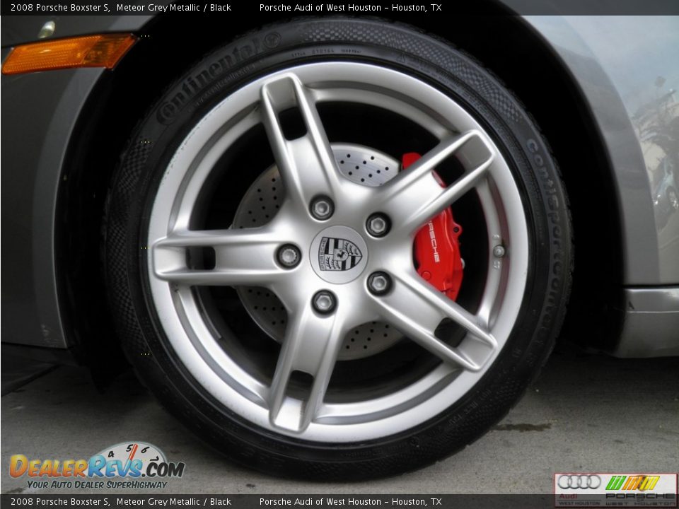 2008 Porsche Boxster S Meteor Grey Metallic / Black Photo #20
