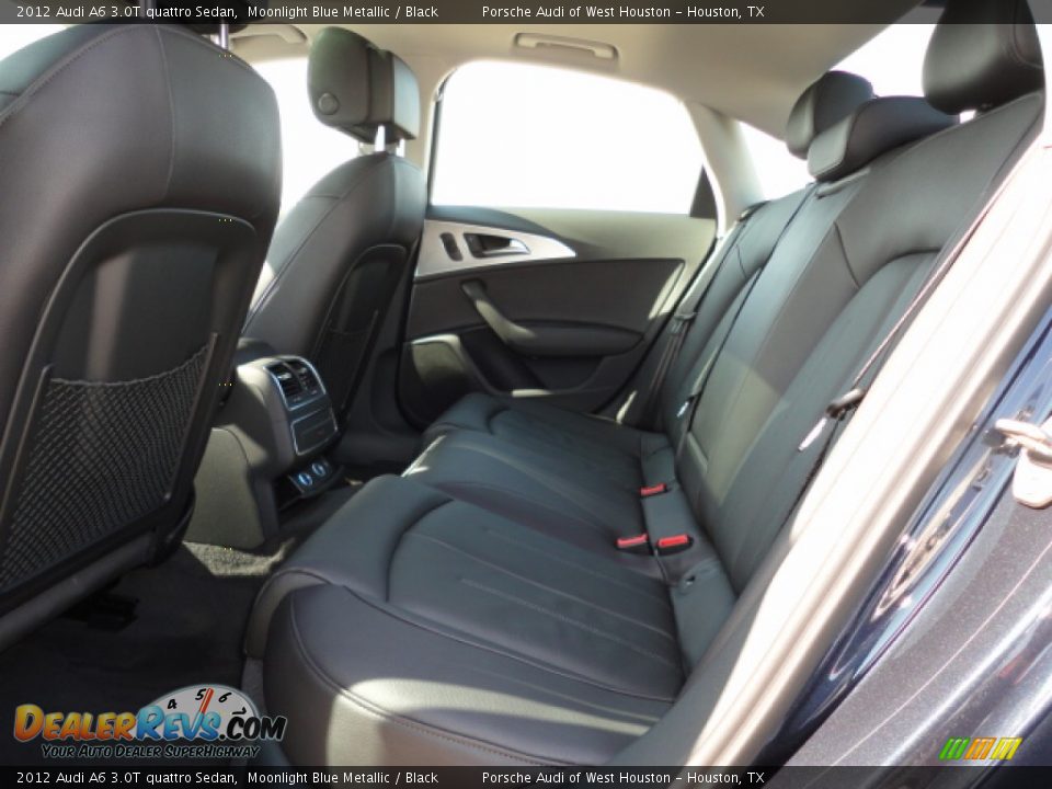 2012 Audi A6 3.0T quattro Sedan Moonlight Blue Metallic / Black Photo #6