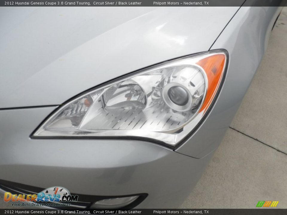 2012 Hyundai Genesis Coupe 3.8 Grand Touring Circuit Silver / Black Leather Photo #9